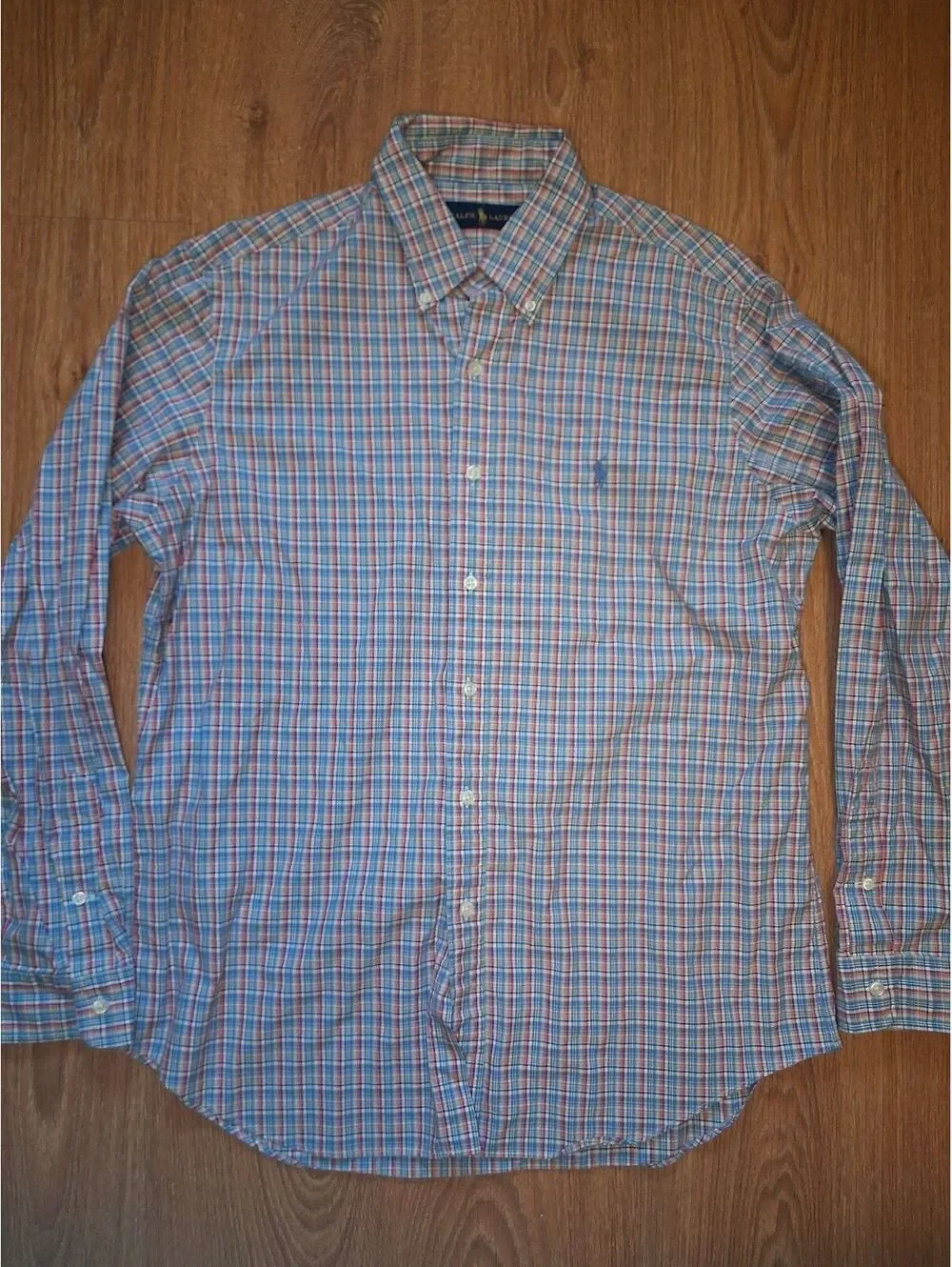 Polo Ralph Lauren Button Up Shirt Large Multicolor Plaid